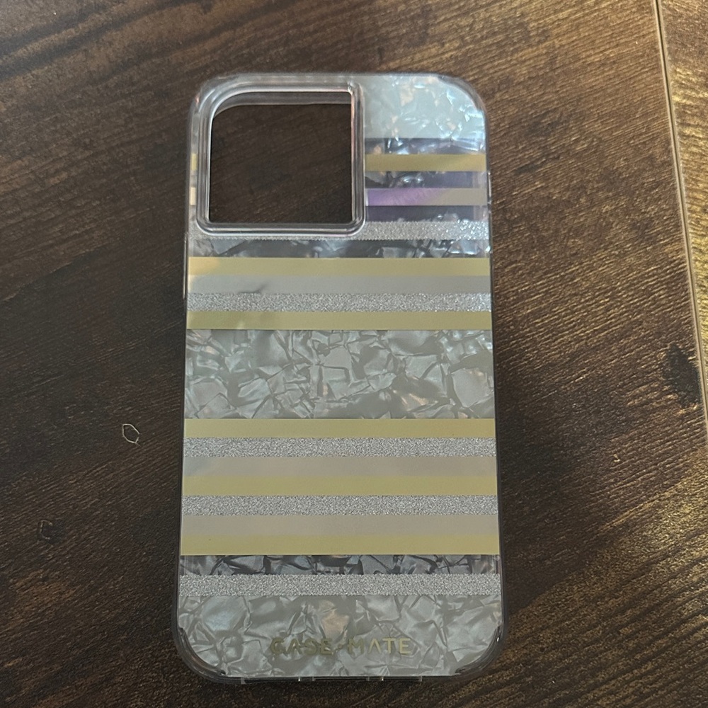 Case-Mate Metallic Striped Phone Case